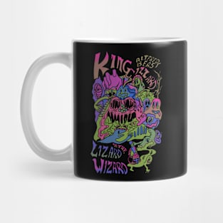 In the Mind Fuzz of King Gizzard and The Lizard Wizard Mug